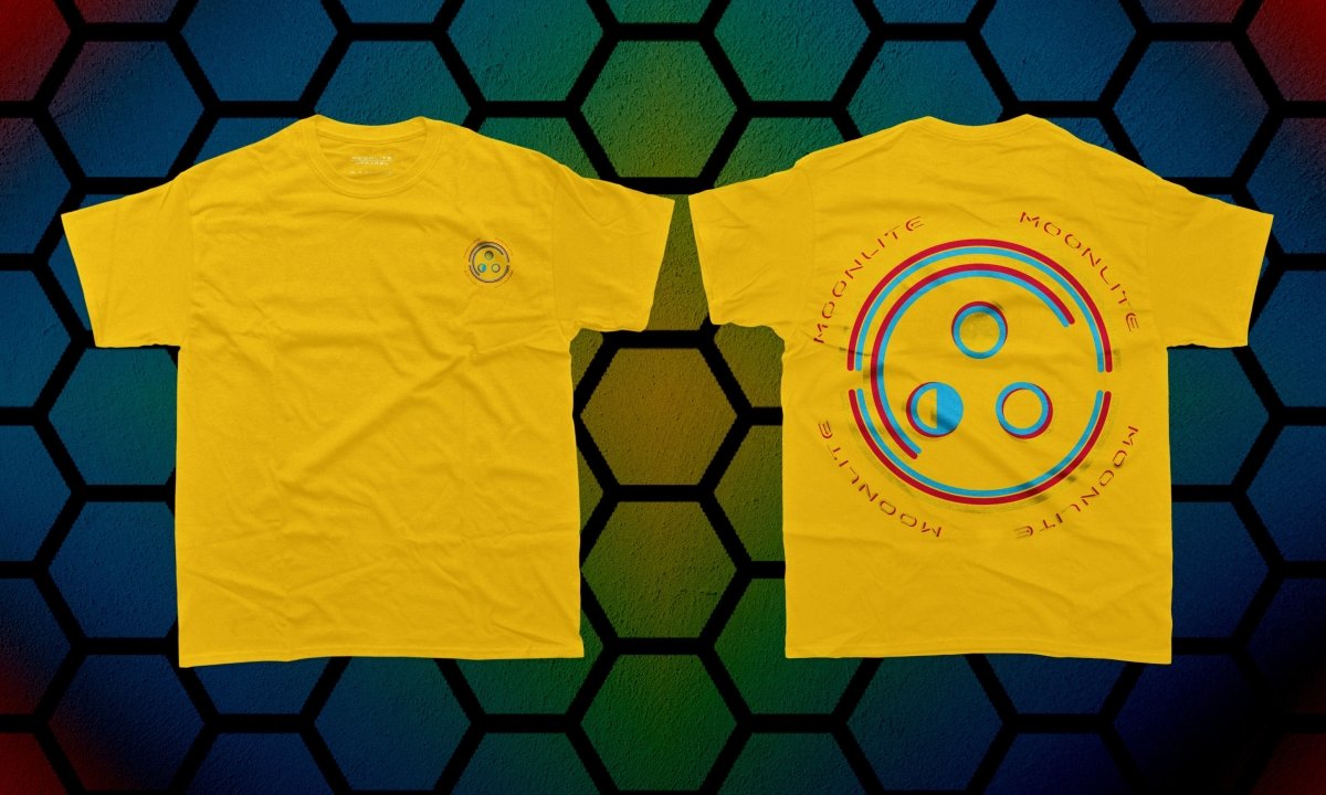 Anaglyphic Logo T-Shirt | Logo T-Shirt | Official MoonLite Apparel