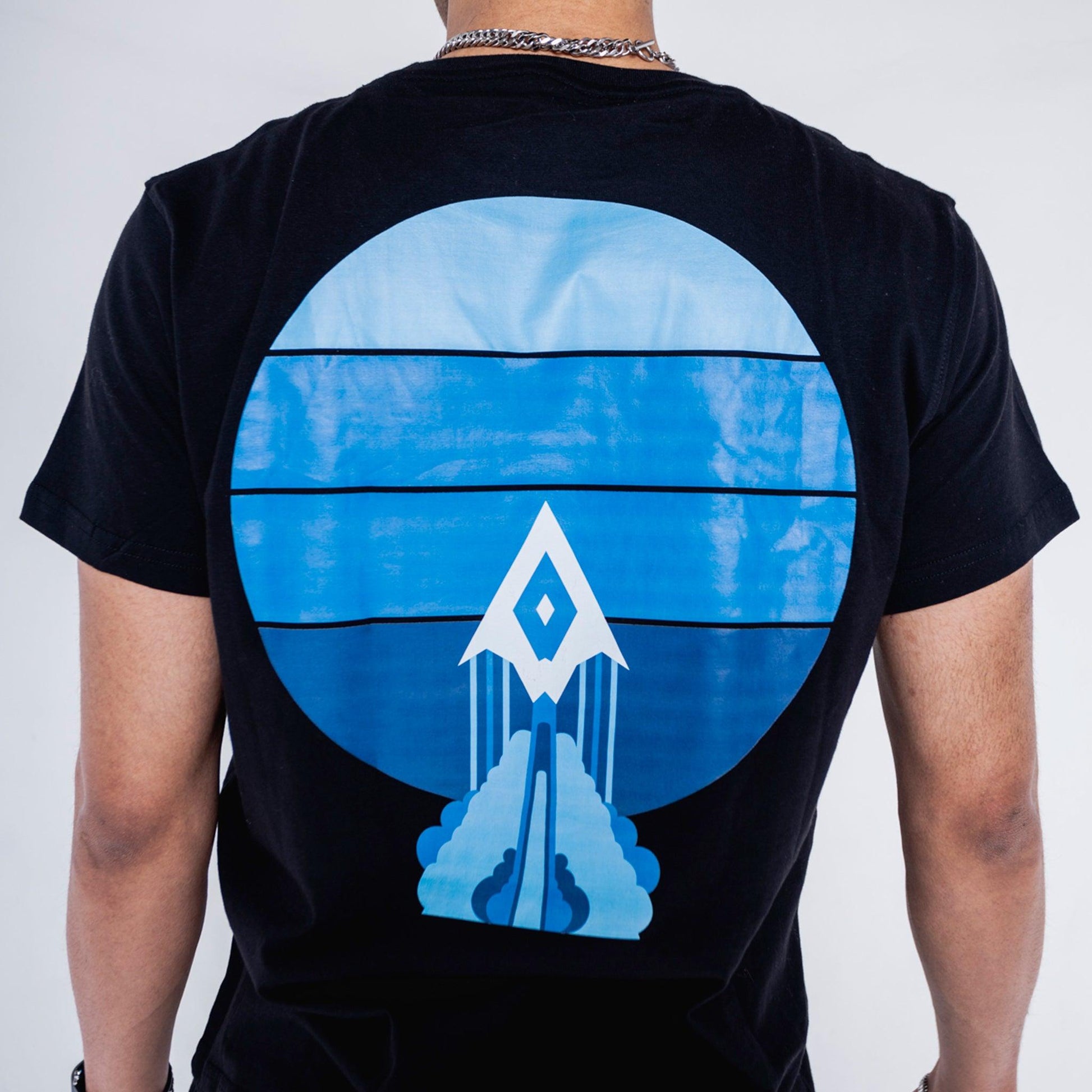 Landing Rocket T-shirt - Official MoonLite Apparel