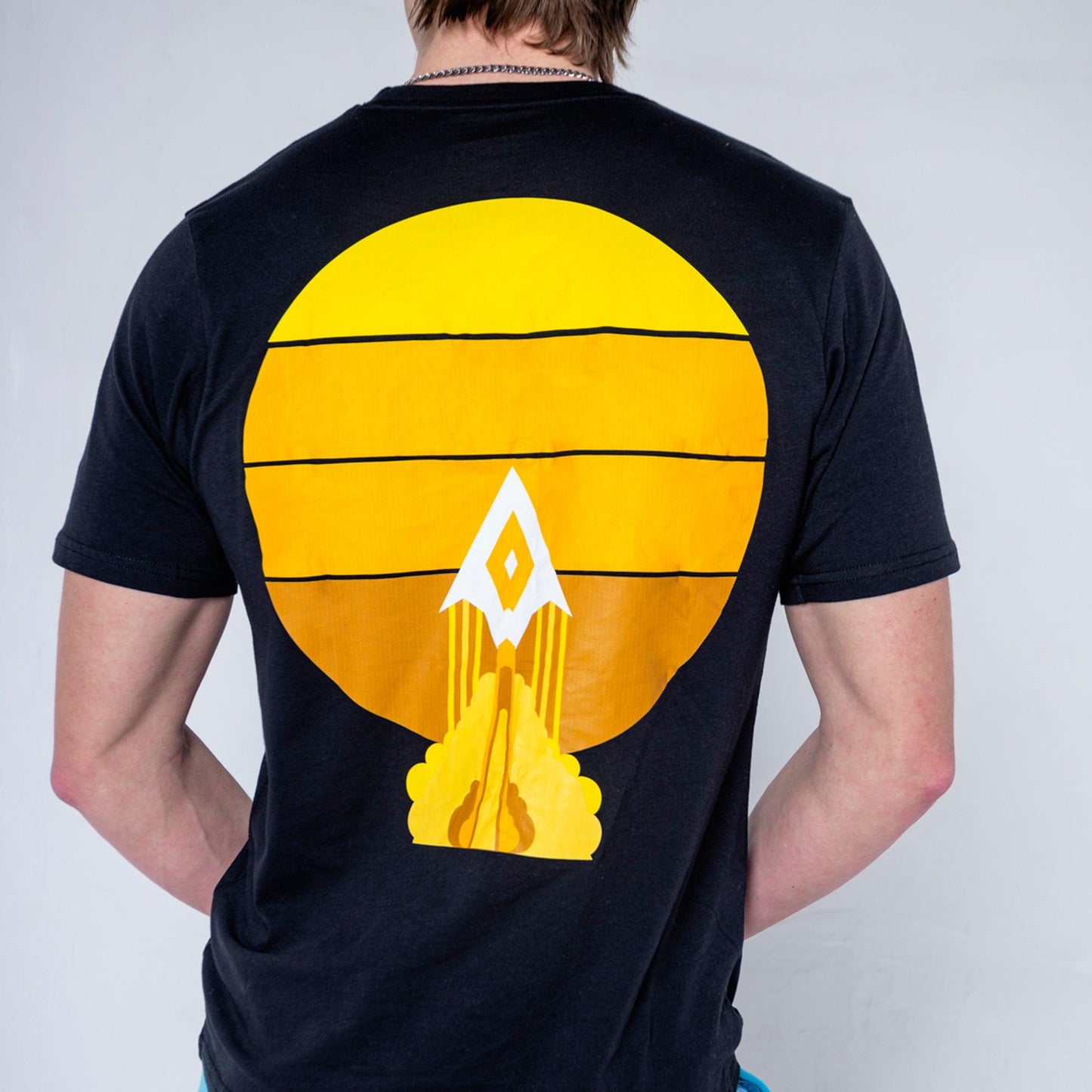 Landing Rocket T-shirt - Official MoonLite Apparel