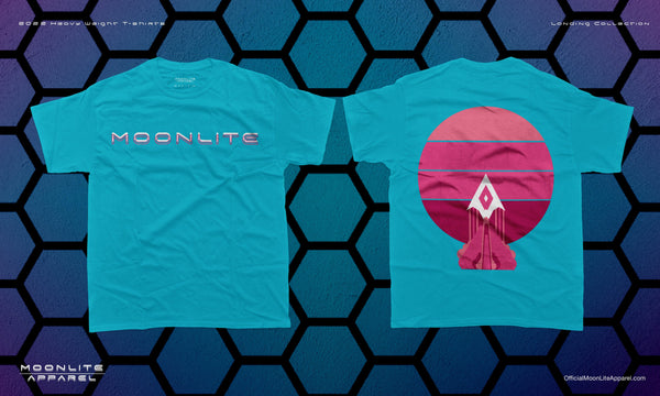 Landing Rocket T-shirt - Official MoonLite Apparel