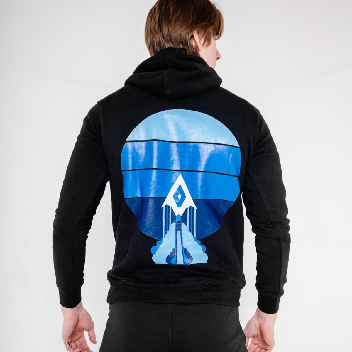 Landing Rocket Hoodie - Official MoonLite Apparel