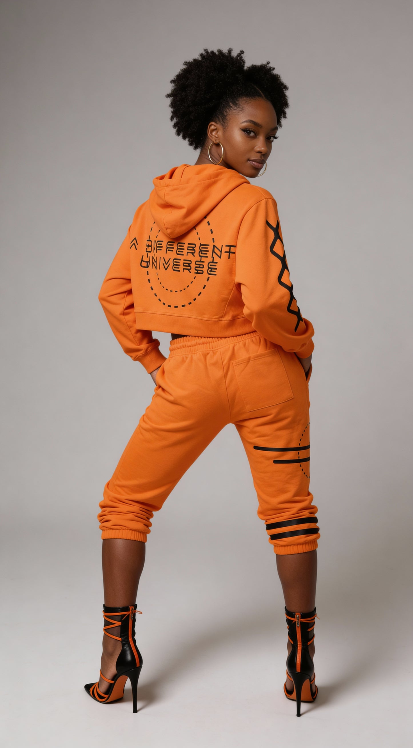 Different Universe Women's Cropped Set