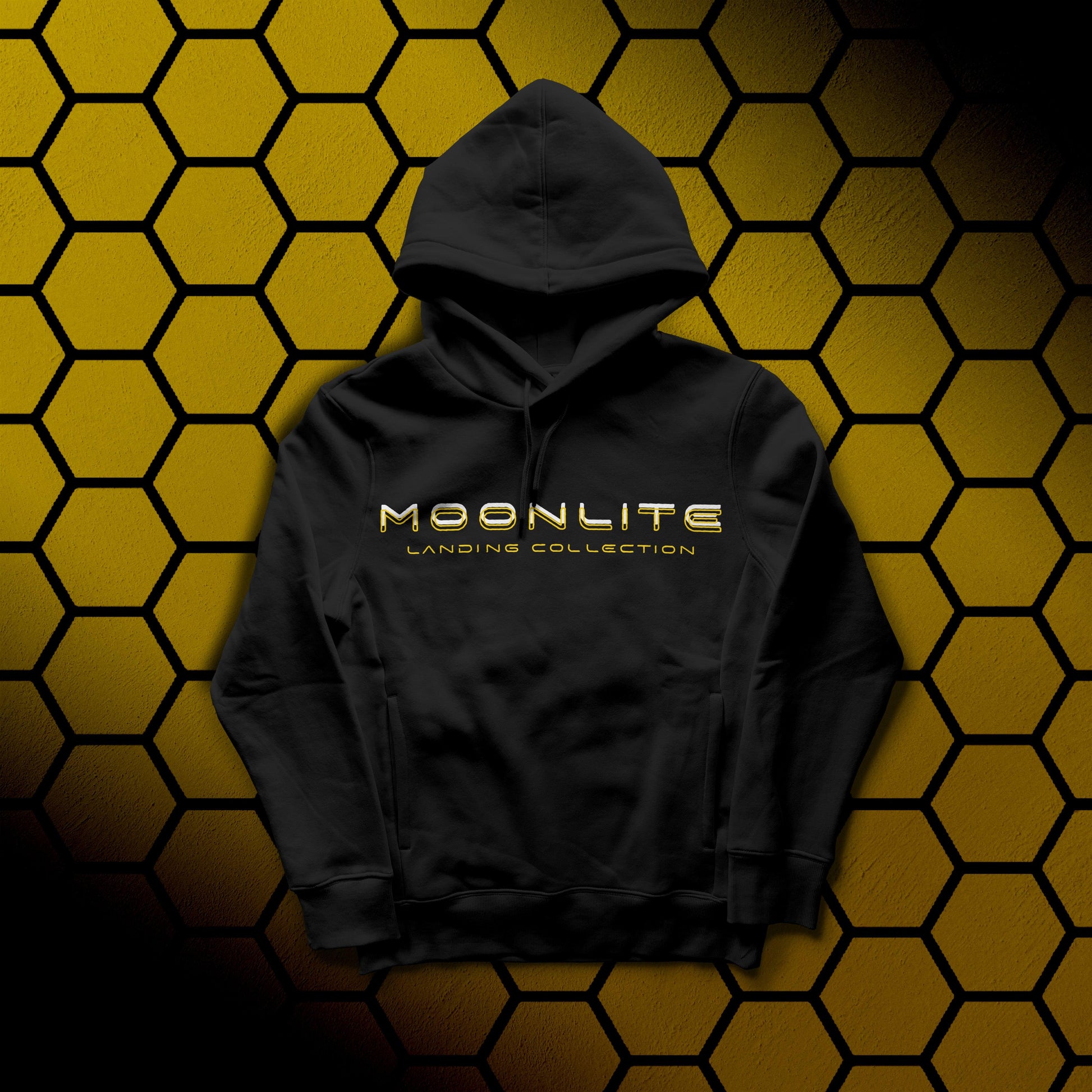 Men Landing Hoodie | Printed Hoodie | Official MoonLite Apparel