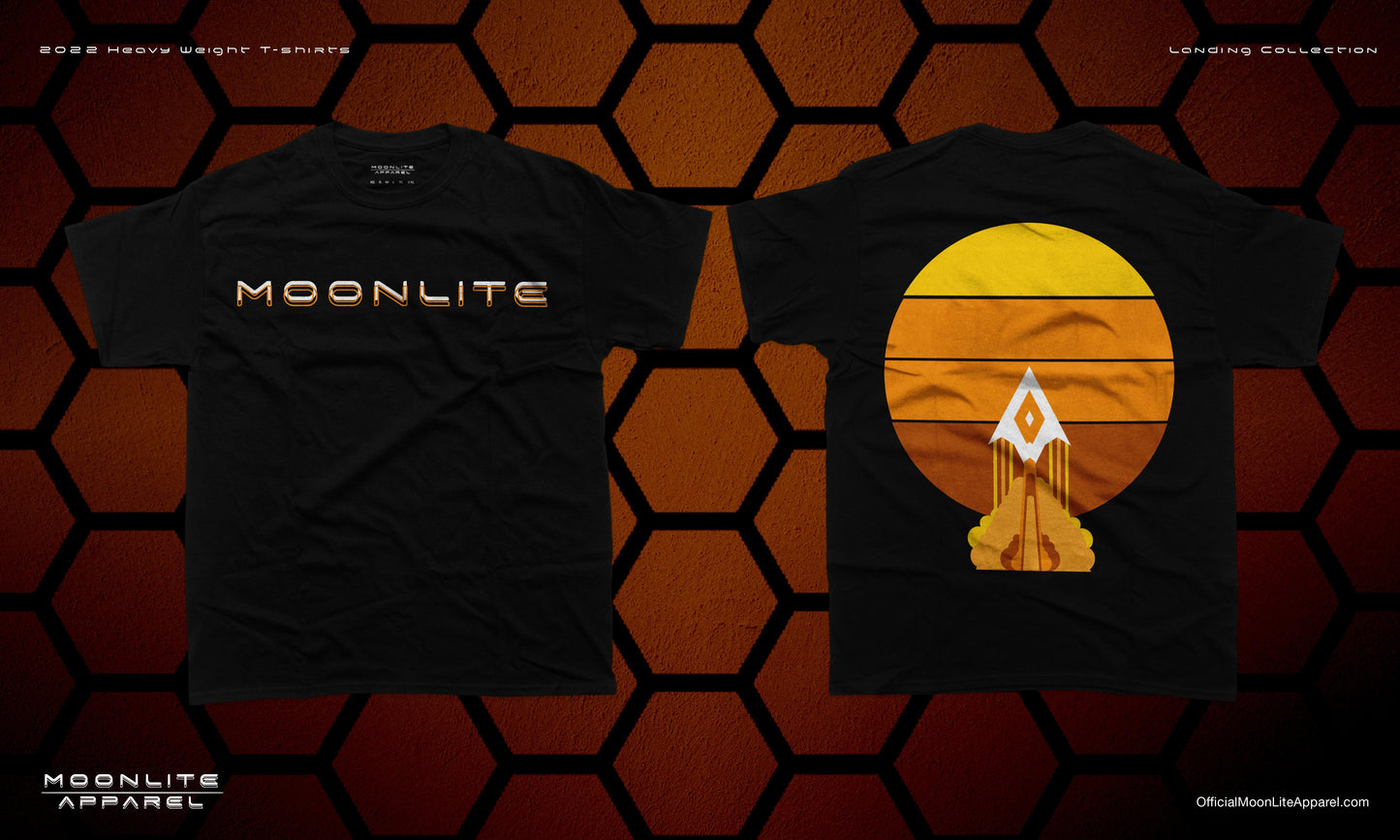 Landing Rocket T-shirt - Official MoonLite Apparel