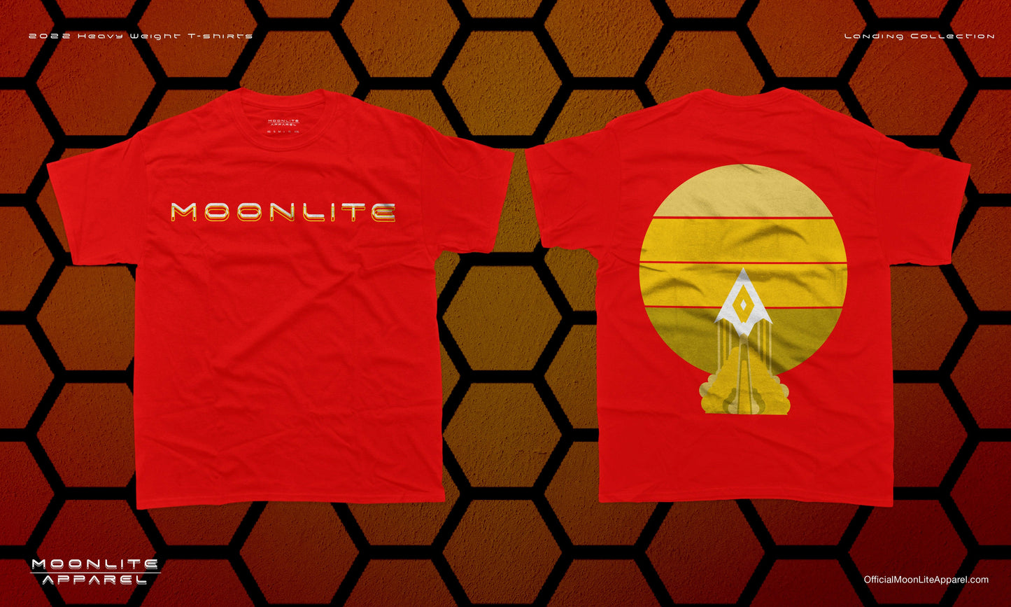 Landing Rocket T-shirt - Official MoonLite Apparel